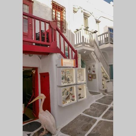 Traditional Myconian Studio In The Heart Of Chora Mykonos Town エクステリア 写真